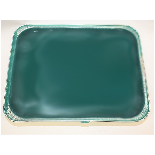 Depilatory wax 1 kg in bin (green/pink/blue)