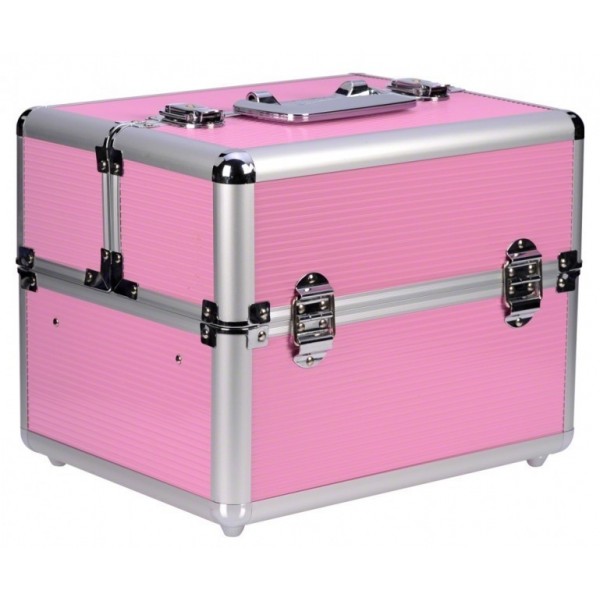 Beauty case PINK/SILVER