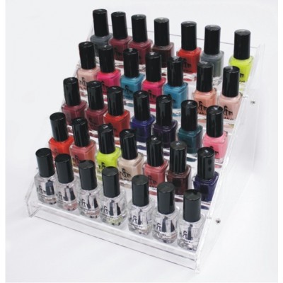 Nail polish stant for 35 bottles