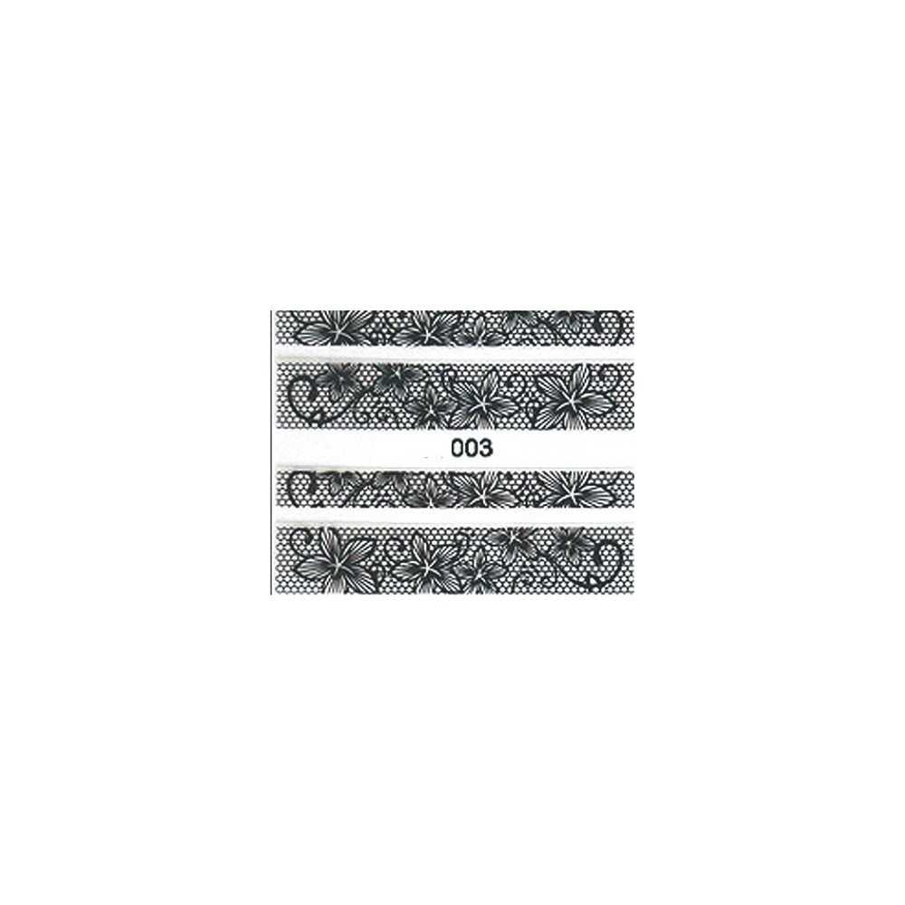 Lace nail sticker