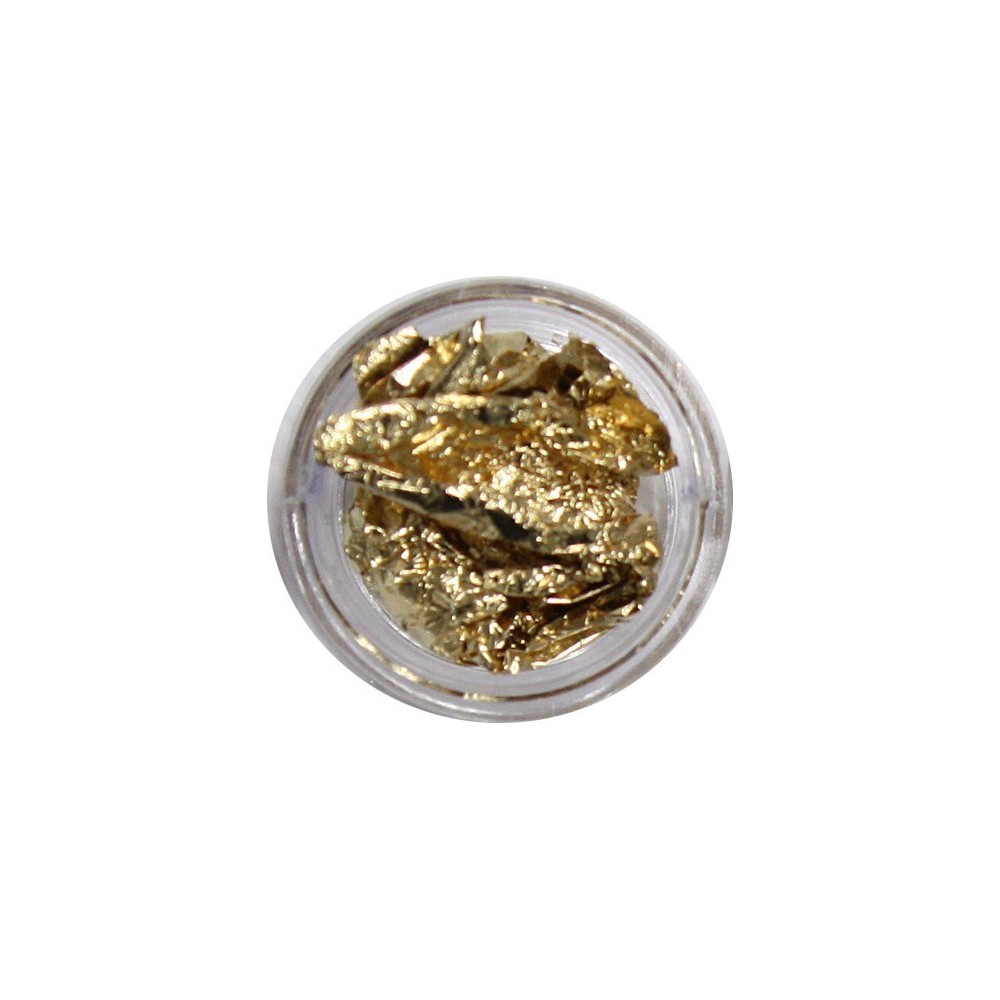 Silver gold leaf foil piece or set