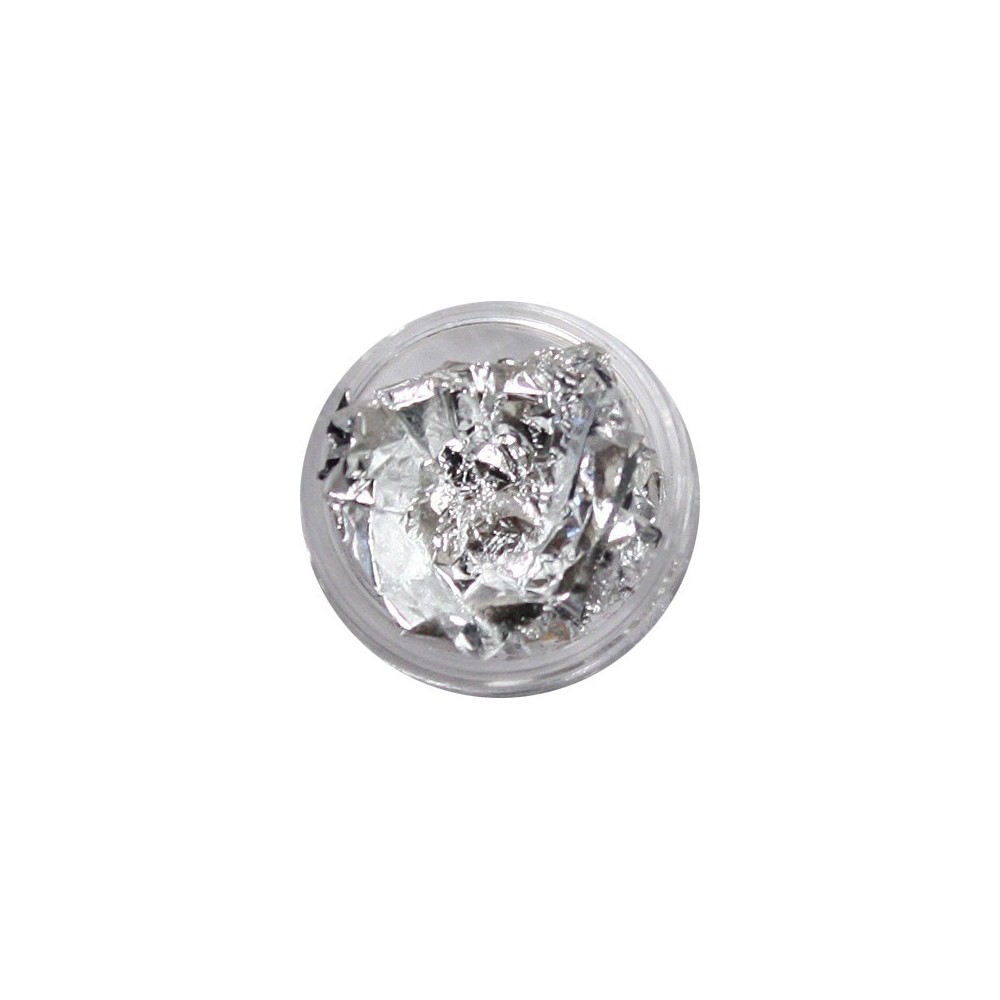 Silver gold leaf foil piece or set