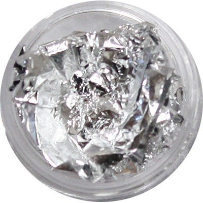 Silver gold leaf foil piece or set