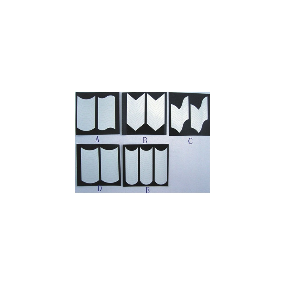 French nail sticker A