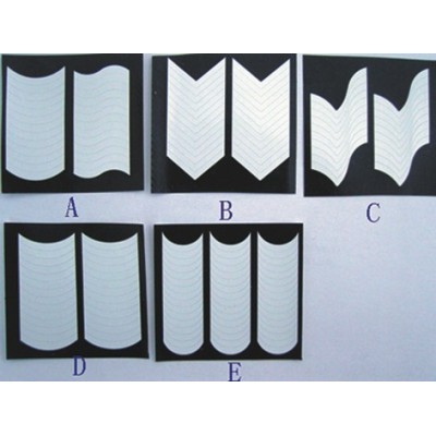 French nail sticker A