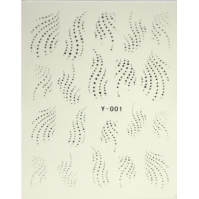 Water nail stickers (BLE-Y)