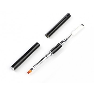 Nail brush for ombre