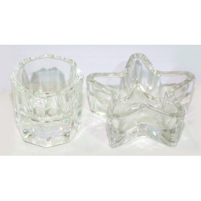 Glass basin for liquid