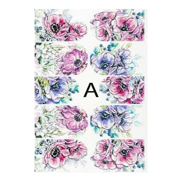 4D FLOWER STICKER