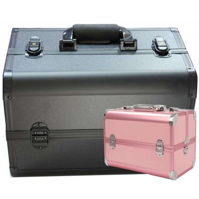 Beauty case PINK/SILVER