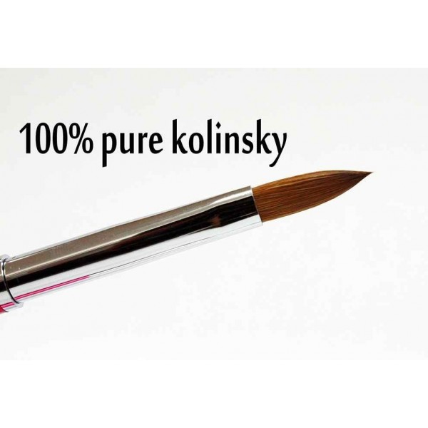 Acrylc brush kolinsky tail