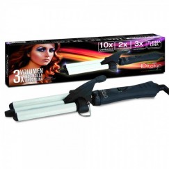 TRIPLE HAIR CURLER