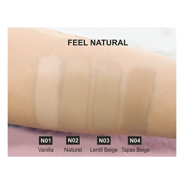 Cover and moist foundation...