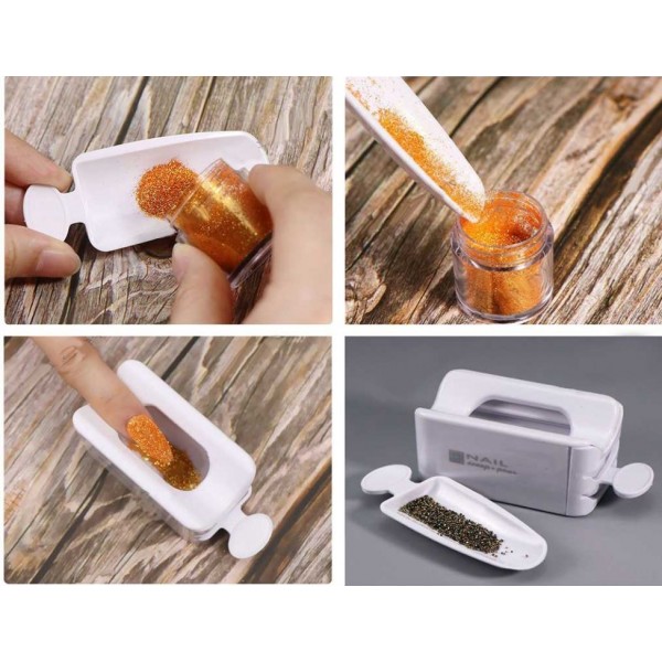 Dip powder recycling system