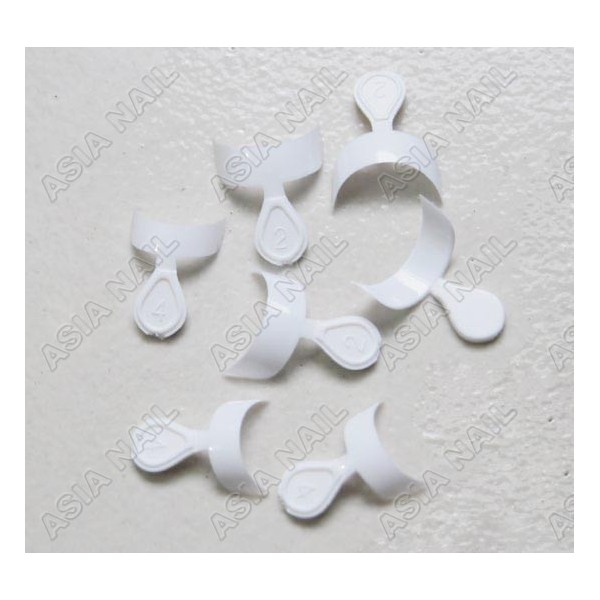 Ready tips small french white 120 pcs in a box