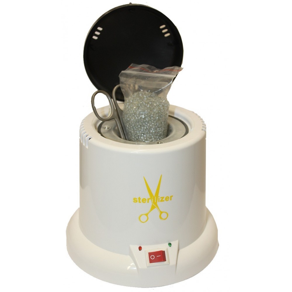 Tool sterilizer with crystal balls