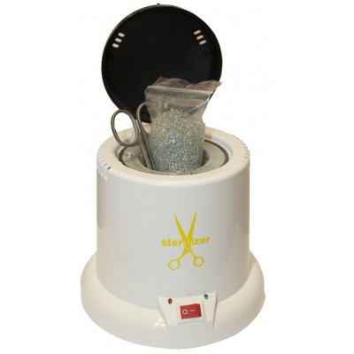 Tool sterilizer with crystal balls