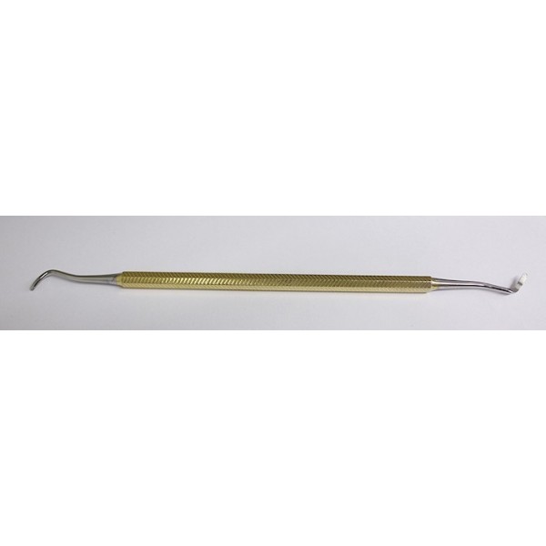 Cuticle pusher gold handles
