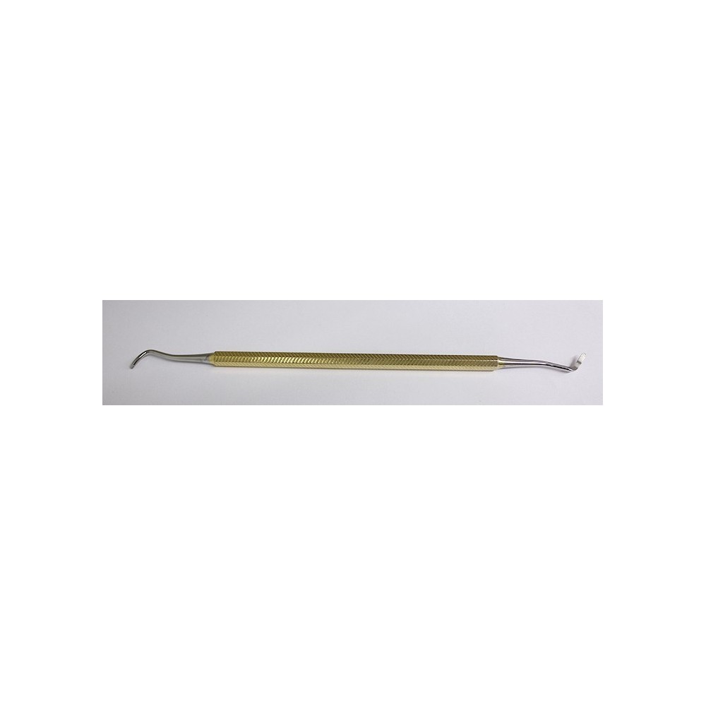 Cuticle pusher gold handles