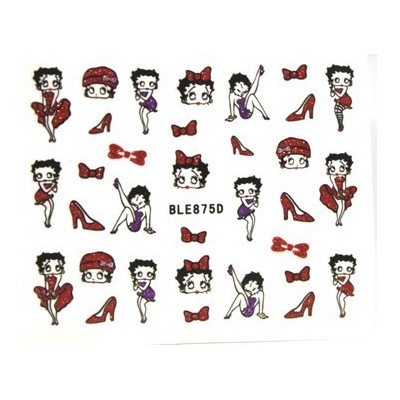 Water nail sticker (Ble-D)